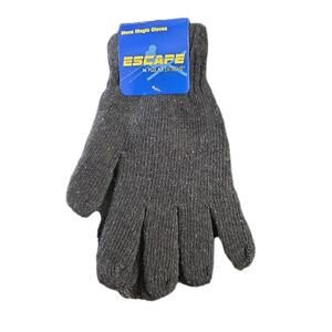 Polar Extreme Escape Men's Magic Gloves One Size Fits Most Black 1 Pair Winter